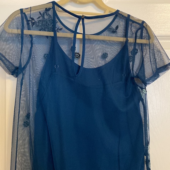 Mesh Slip Dress - Picture 4 of 5